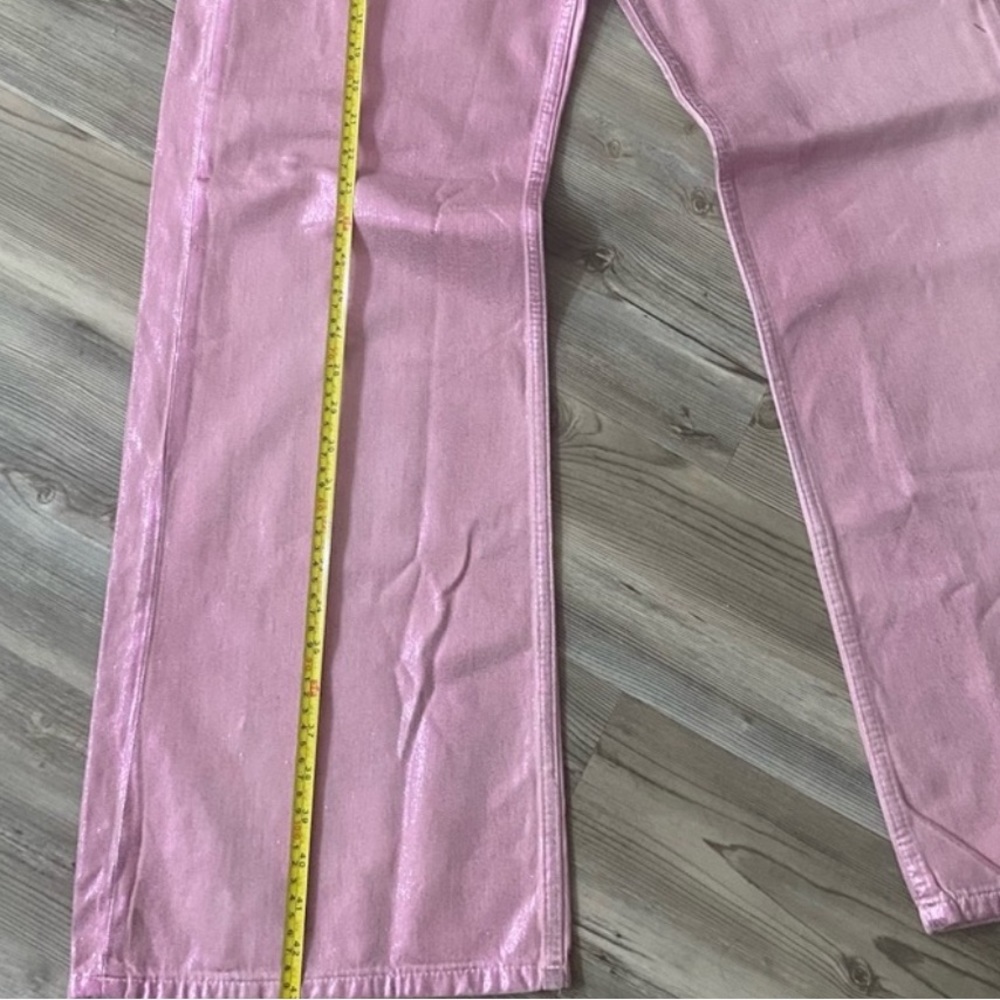 Zara x Barbie pink jeans NWT - Picture 9 of 10